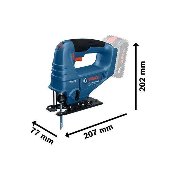 BOSCH PROFESSIONAL Accu-decoupeerzaag - GST 18V-95 B - 18V - 20 mm - Met GBA 18V 4.0Ah accu + lader-2
