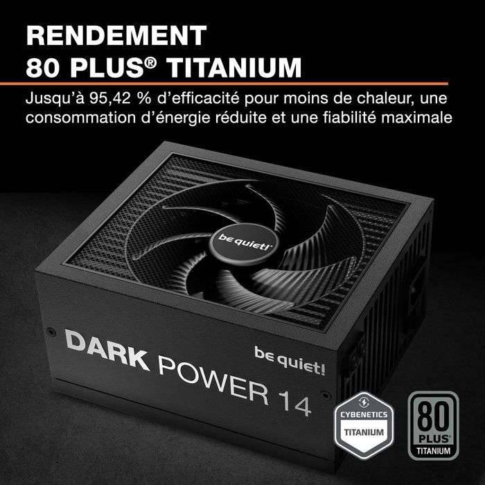 Be quiet Dark Power 14 1200 W - 80 Plus Titanium power supply unit 20+4 pin ATX ATX Zwart-1