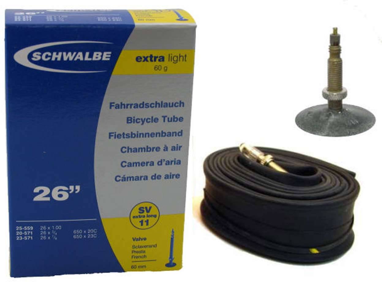 Binnenband Schwalbe SV11 26" 20/25-559/571 - 60mm ventiel-0