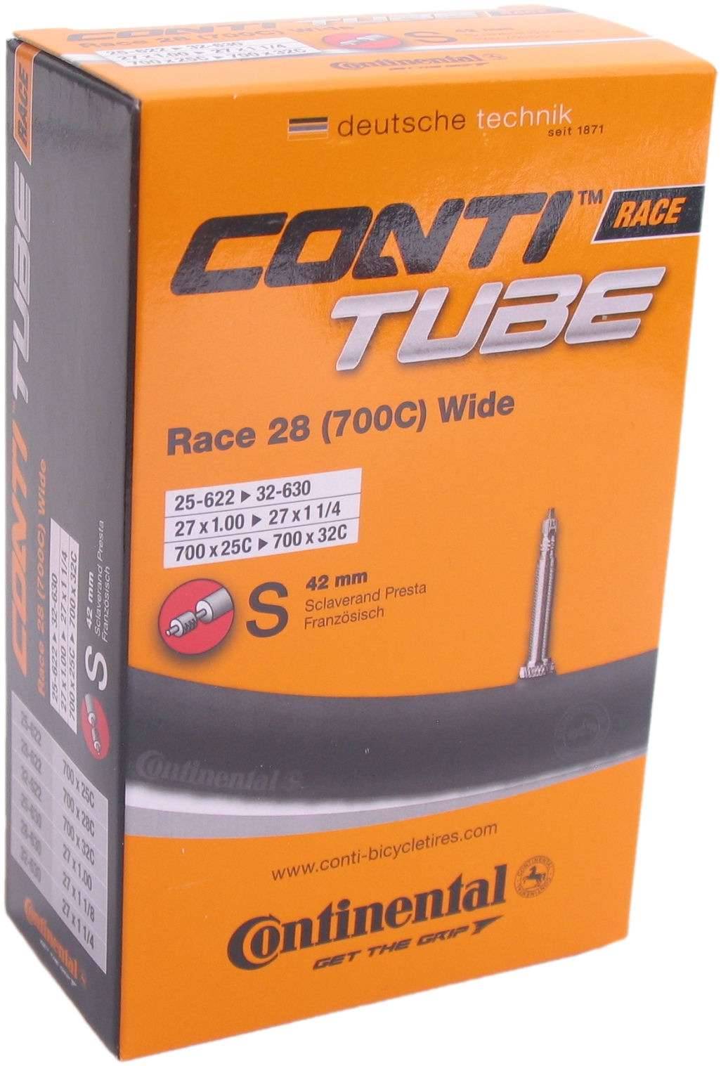 Binnenband Continental 28" Race Training - 25-622 -> 32-630 - SV42mm ventiel-0
