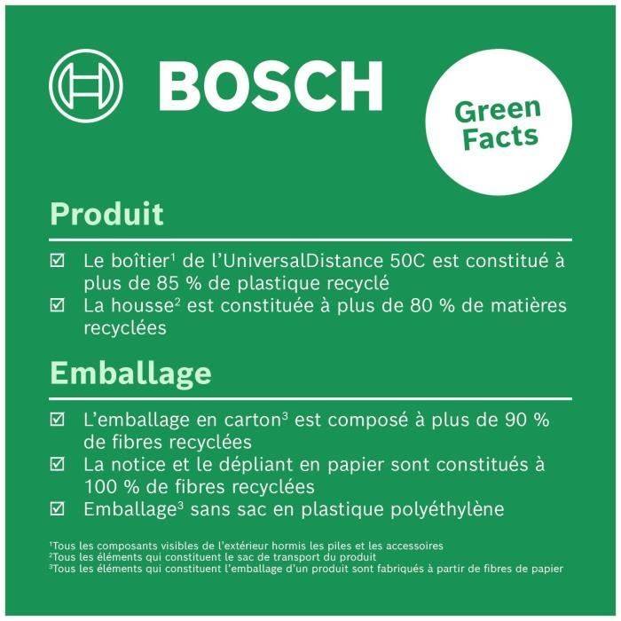 Bosch UniversalDistance 50C Laserafstandsmeter - 50 m Bereik - Bluetooth-2