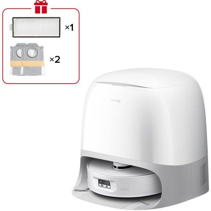ROBOROCK Qrevo Curv 2 FlowX - Robotstofzuiger en Mop - 20000 Pa - Multifunctioneel Dockingstation-1