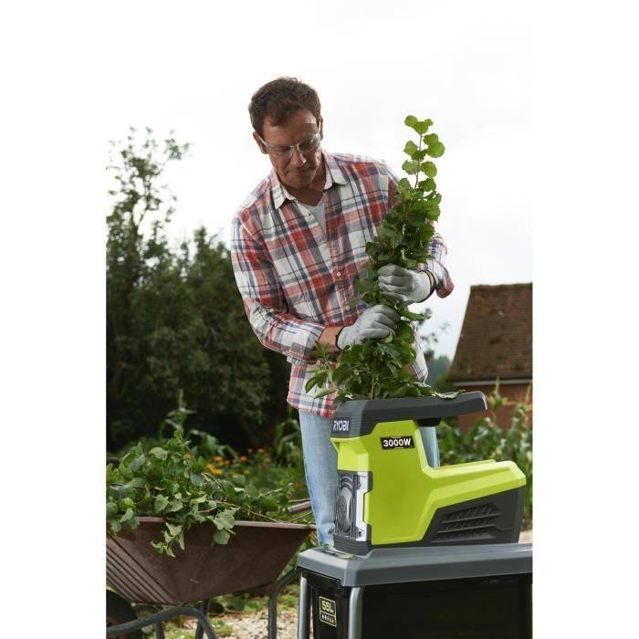 RYOBI Tuinsnipper RSH3045U - 3000W, 45 mm capaciteit, 55 L opvangbak-2