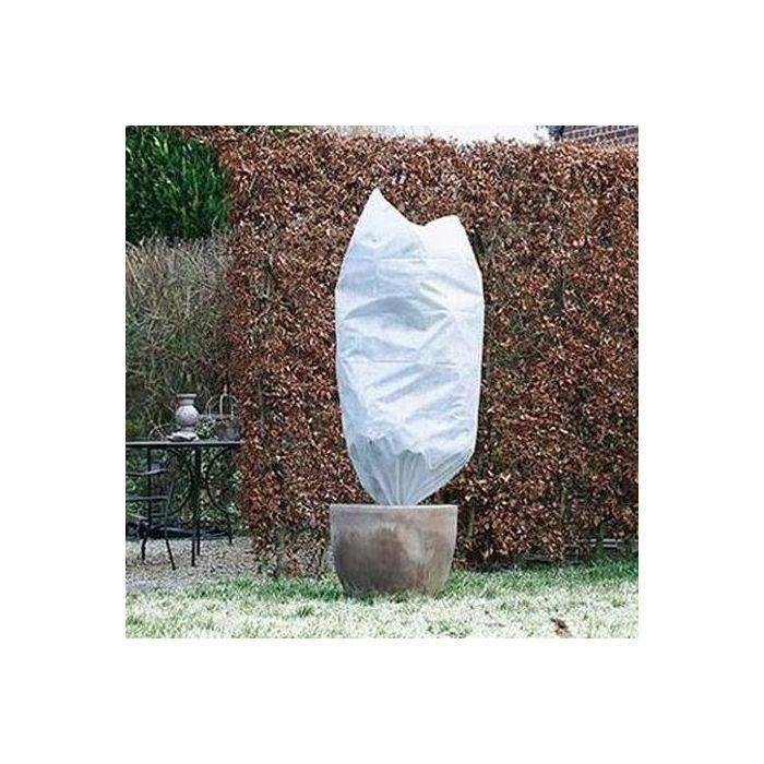NATURE Winterhoes - Set van 2 - Ø 75 cm x 1,50 m - Wit-1