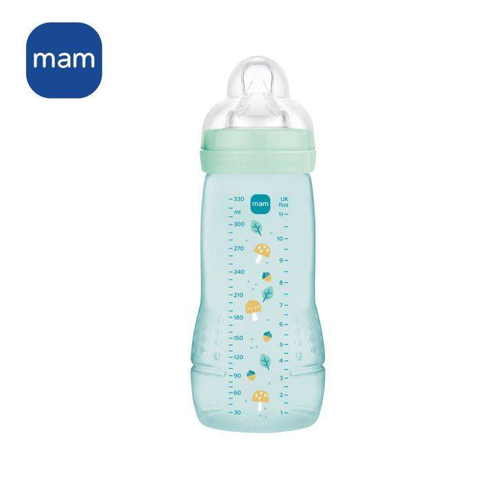 MAM BABY Fles - Easy Active - 330 ml - X-Flow Speen - 6+ maanden - Ice-0