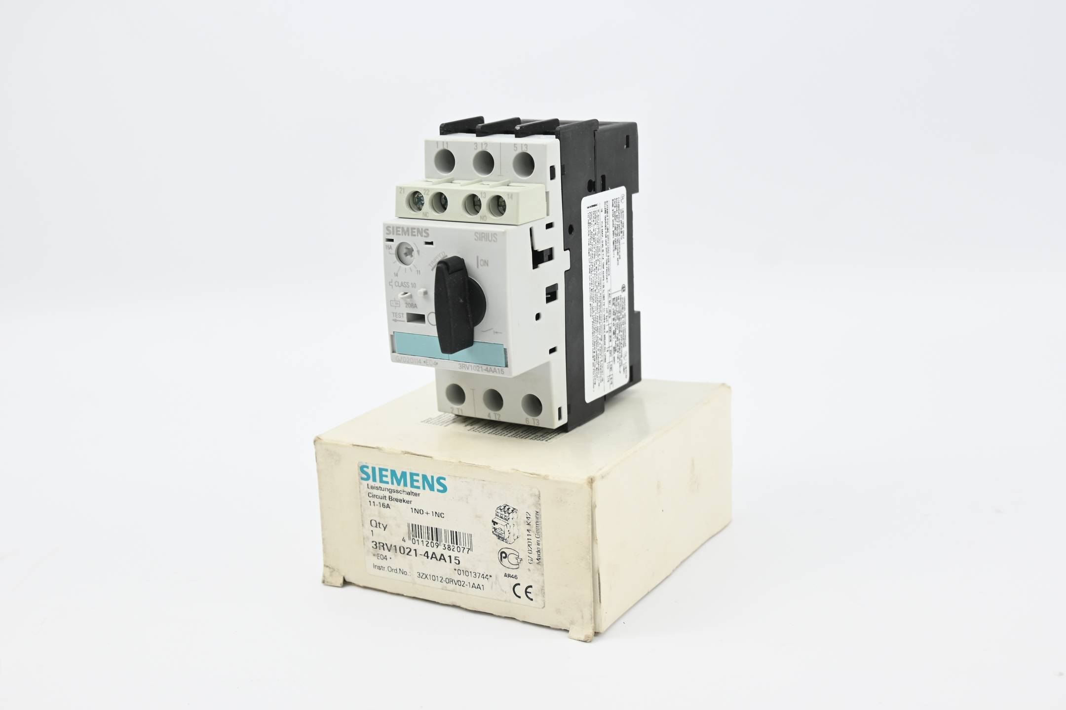 Siemens Motorbeveiligingsschakelaar (3RV1021-4AA15)-0