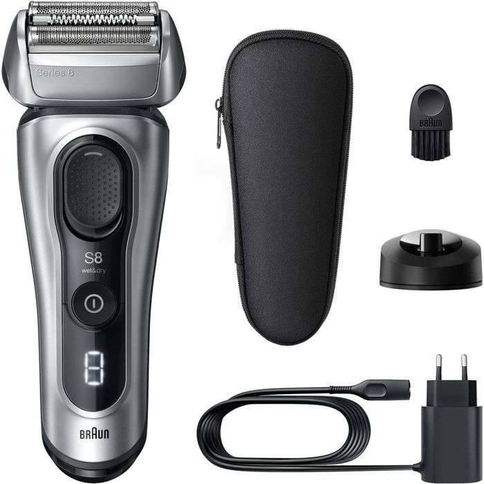 BRAUN Series 8 Elektrisch Scheerapparaat - Zwart - 60 Minuten Batterijduur - 5 Minuten Snel Opladen-0