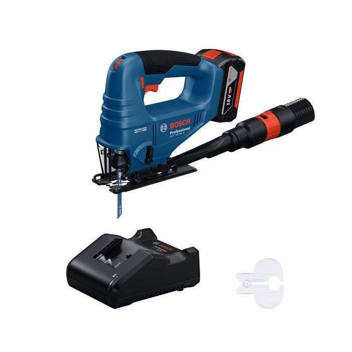 BOSCH PROFESSIONAL Accu-decoupeerzaag - GST 18V-95 B - 18V - 20 mm - Met GBA 18V 4.0Ah accu + lader-0