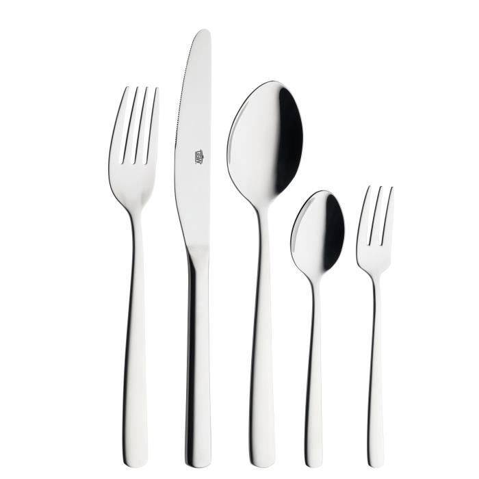 GSW Bestekset - 30 Stuks - Massief RVS - Ergonomisch Ontwerp 30-Piece-3