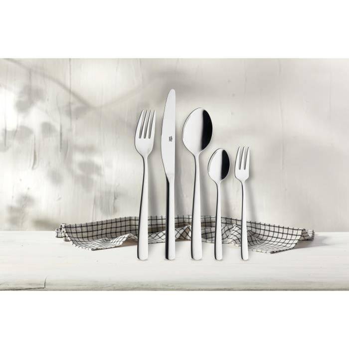 GSW Bestekset - 30 Stuks - Massief RVS - Ergonomisch Ontwerp 30-Piece-4