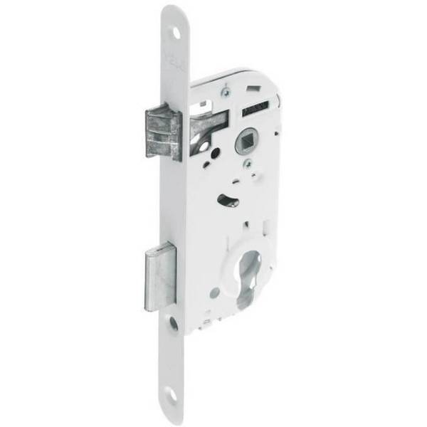 YALE Insteekslot met Cilinderopening - Y50R-A40/B - 40 mm Afstand, 135 mm Behuizing - Omkeerbare Bout, Ronde Eindplaat -