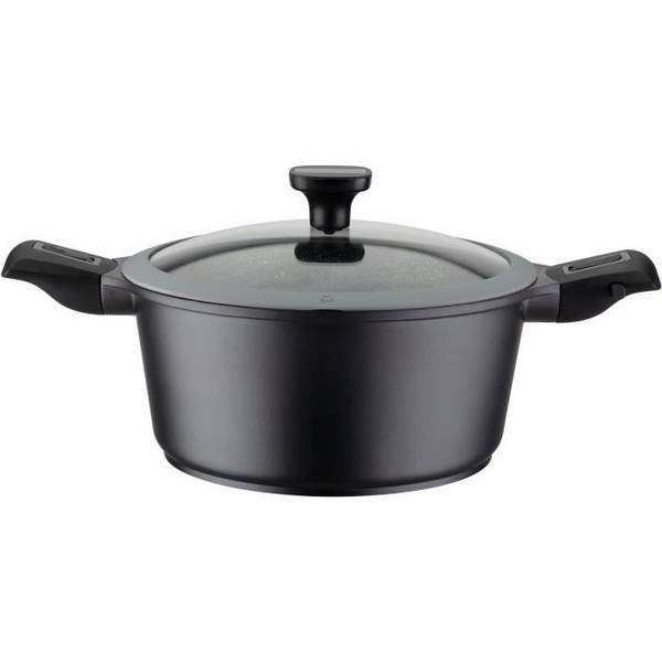 GSW EASY CLICK Aluminium Kookpan - 20 cm - Inductie - Zwart