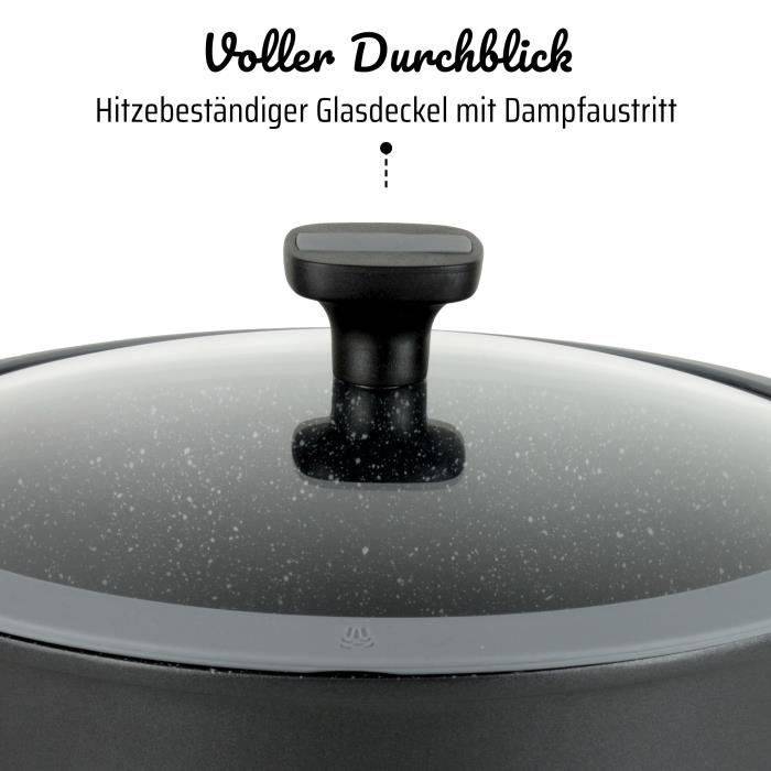 GSW EASY CLICK Aluminium Kookpan - 28 cm - Inductie-2