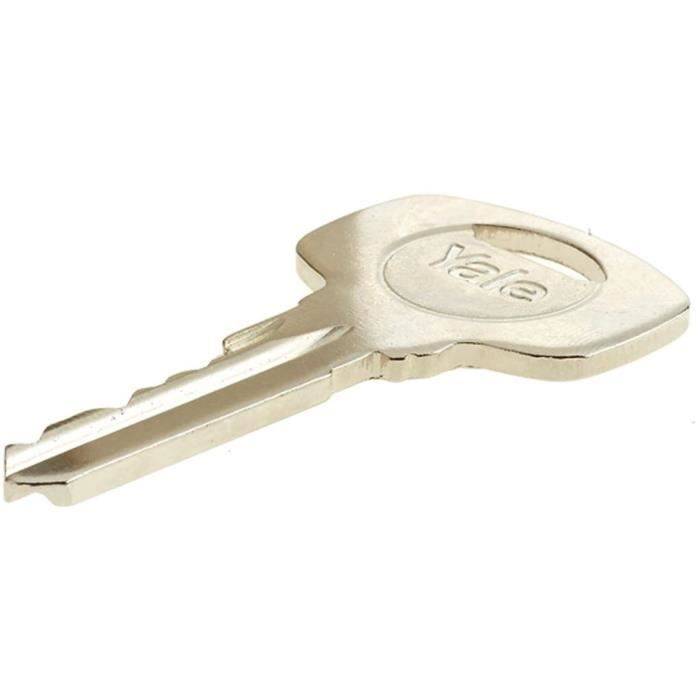 YALE 500+ Serie Cilinder - 30x30 mm, Vernikkeld - 5 Pinnen - 3 Sleutels-1