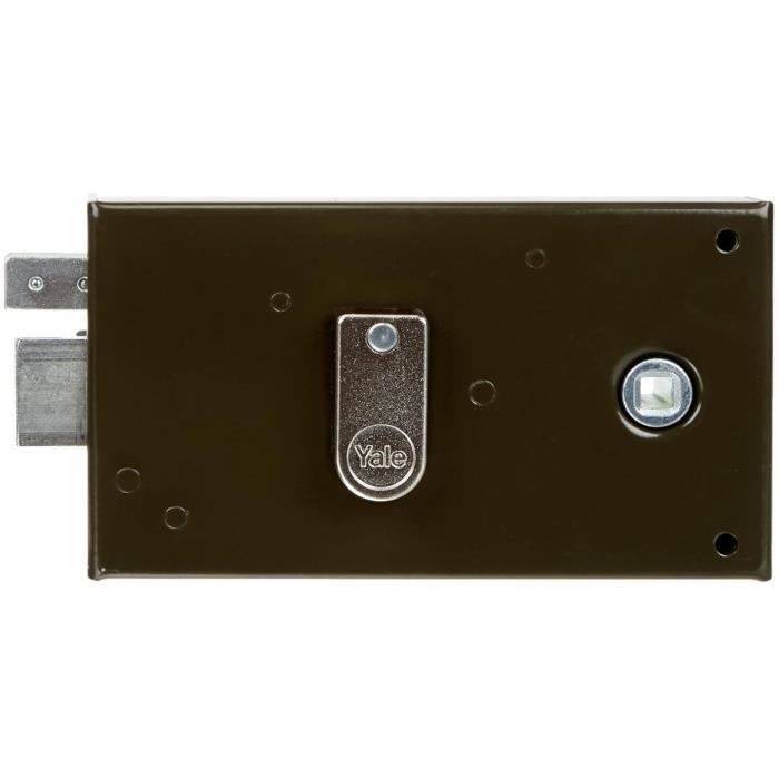 YALE Horizontale Instapslot - YAH36G - Khaki - 2 Sleutels - Linksdraaiend-1