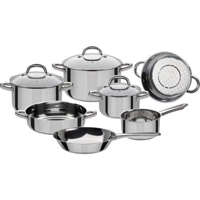 GSW MONTREAL Kookset - 10-delig - RVS - Geschikt voor Inductie 10-piece-0
