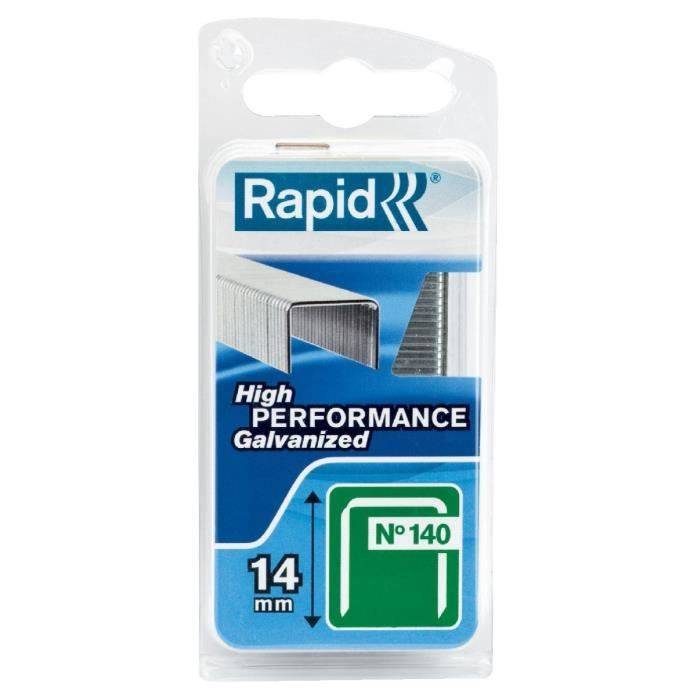 RAPID Nietjes Nr. 140 - 16 mm - Verpakking van 200 - Geschikt voor Handnietmachines-0