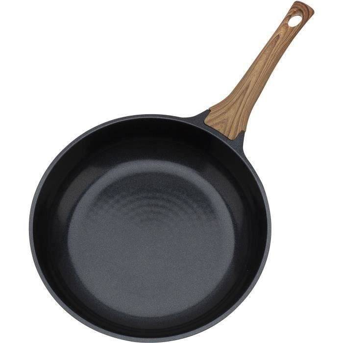 GSW NATURAL FIT Koekenpan - 20 cm - 100% Gerecycled Gietaluminium - Inductie-1