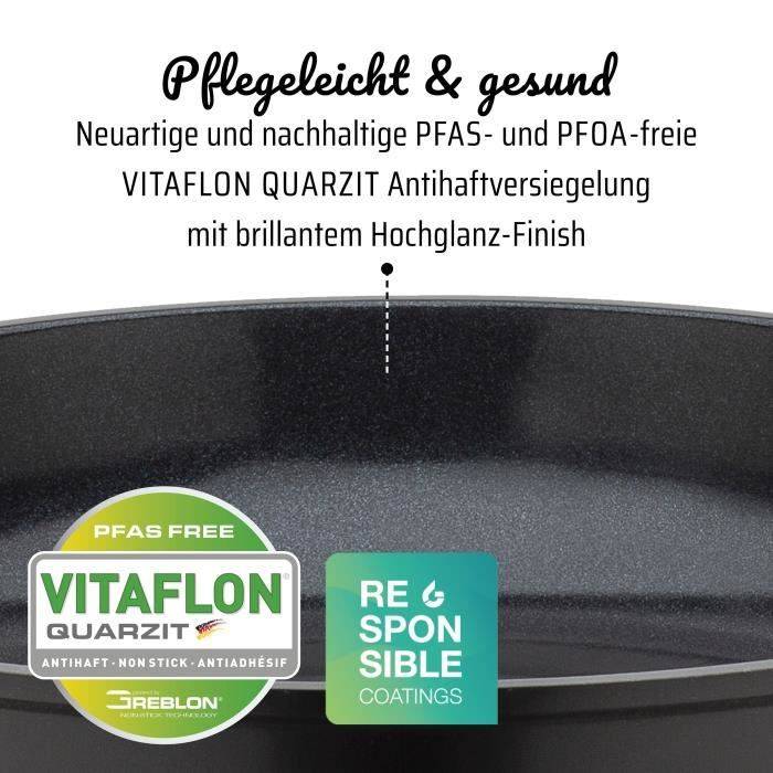 GSW NATURAL FIT Koekenpan - 20 cm - 100% Gerecycled Gietaluminium - Inductie-2