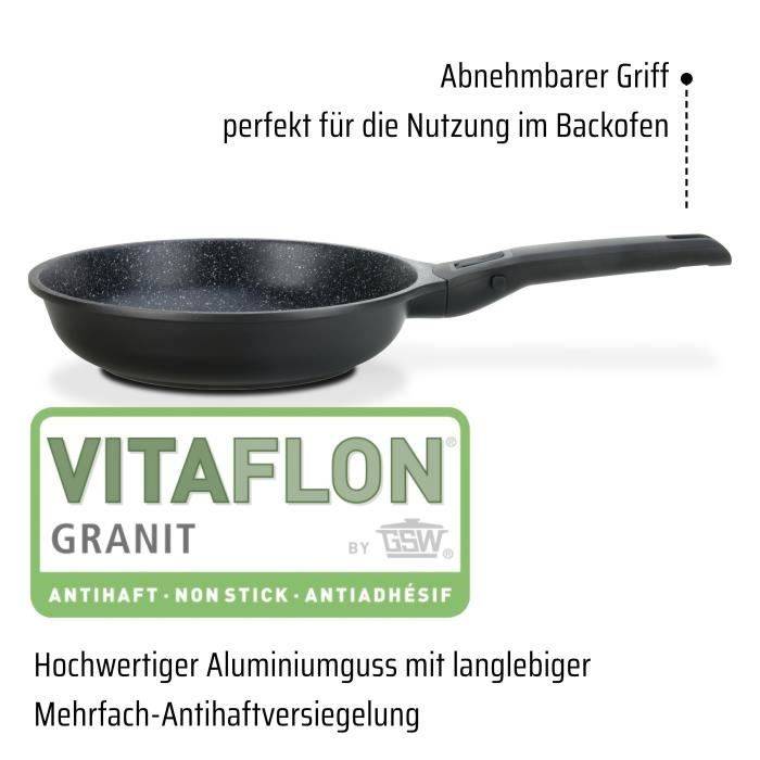 GSW Koekenpan - EASY CLICK - 20 cm - Gietaluminium - Geschikt voor inductie-4