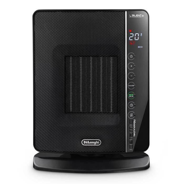 De'Longhi Keramische Ventilatorverwarming - DCH7993ER.BC - 2400W - Zwart en Chroom-0
