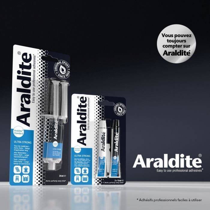 CYANOLIT Araldite Twee-componenten Epoxy Lijm - 2 x 15 ml - Lange Uithardingstijd - Hoge Sterkte-2