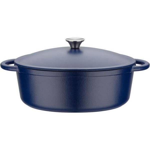 GSW Cocotte - Massief Gietijzer - 33 x 25 cm - Inductie - BLUE MAGIC