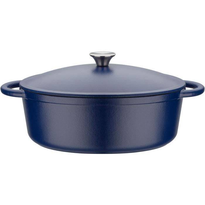 GSW Cocotte - Massief Gietijzer - 33 x 25 cm - Inductie - BLUE MAGIC-0