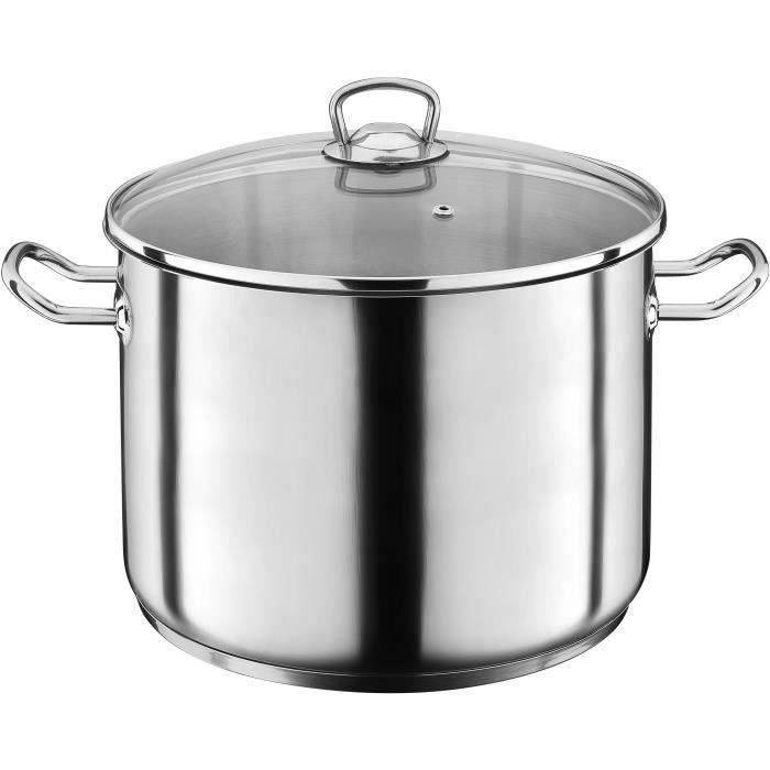 GSW JUMBO Professionele Kookpot - 30 cm - 17 L - Inductie - RVS-0