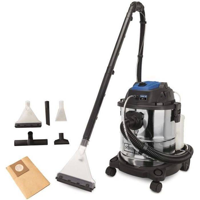 Scheppach SprayVac20 Nat- en Droogstofzuiger 1600W 20 L - 5 in 1-0