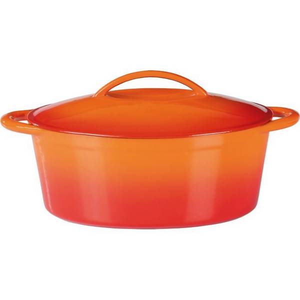 Gietijzeren Kookpot - Laag Energieverbruik, Optimale Warmteverdeling - Ovenbestendig tot 240 °C