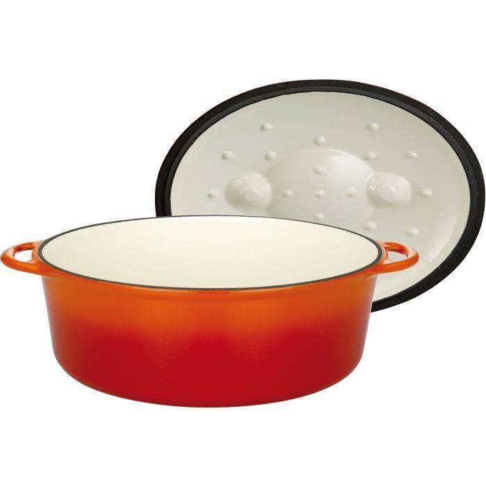 Gietijzeren Kookpot - Laag Energieverbruik, Optimale Warmteverdeling - Ovenbestendig tot 240 °C-1