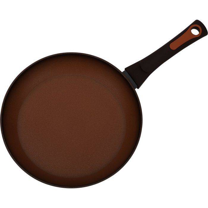 GSW TERRA Koekenpannenset - Inductiecompatibel - Ø 24 en 28 cm - 3 mm Gesmeed Aluminium - Rood-1