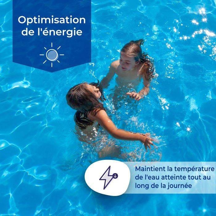 GRE Zomer Bubbelcover - 180 µm - 6,00 x 3,00 m Zwembad - Voor Stalen/Hars, Tubulaire of Zelfondersteunende Zwembaden-2