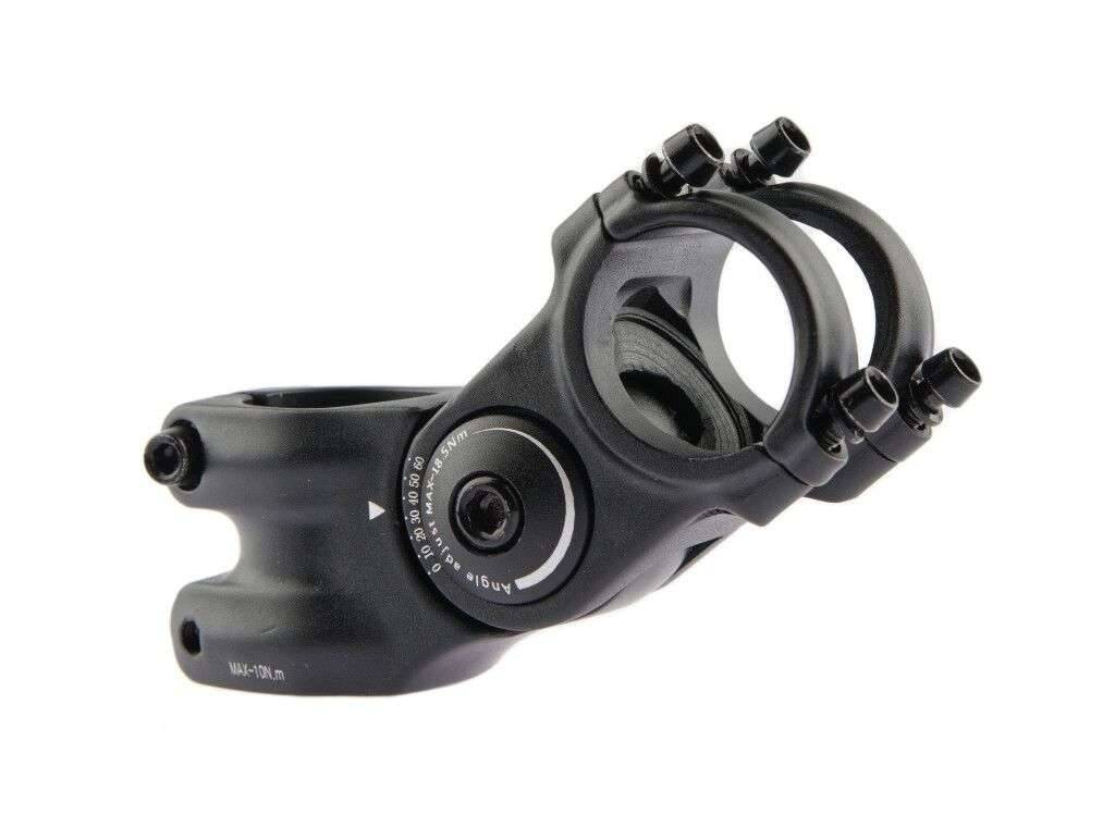 Stuurpen Primax E Enschede | extensie : 75mm | balhoofdbuismaat: ø28.6mm | klem diameter: ø31.8mm - zwart-0