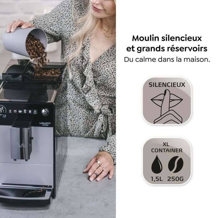 Automatische koffiemachine - MELITTA - Latticia OT F300-101 - Zilver-2