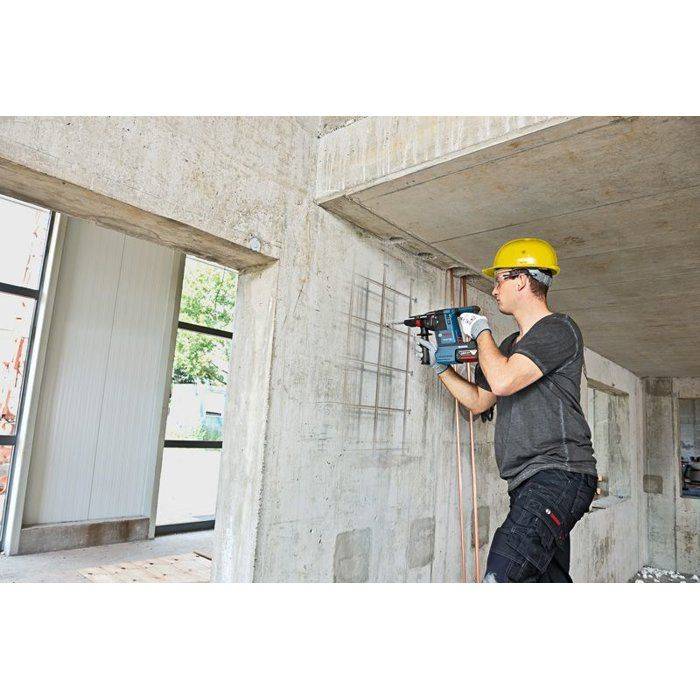BOSCH Combo Kit - GSR 18V-65 + GBH 18V-26 + GWS 18V-11 - 5,0Ah + 5,5Ah Accu + Oplader 12V/18V-4