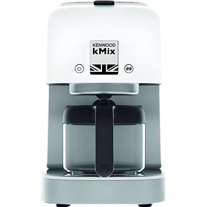 KENWOOD kMix Filter Koffiemaker - 1200 W - 8 Kopjes - Aroma Selector - Wit - COX750WH-0