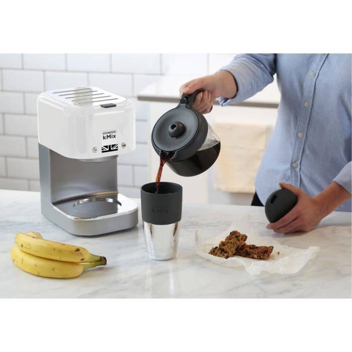 KENWOOD kMix Filter Koffiemaker - 1200 W - 8 Kopjes - Aroma Selector - Wit - COX750WH-1