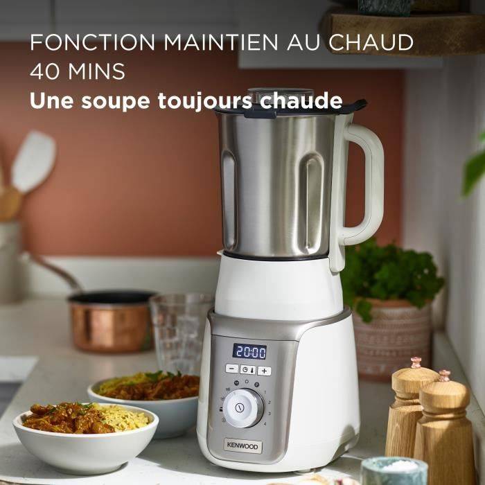 Kenwood SOUPEASY+ Verwarmde Blender - CBL30.000CP - 1000 W - 1,75 L - 4 Programma's-4