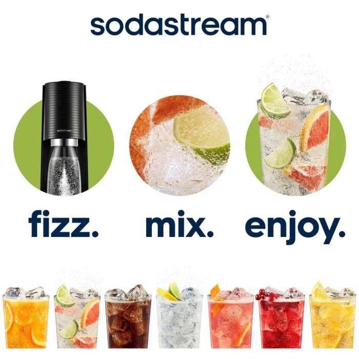 SODASTREAM Soda Maker - TERRA Zwart - 1 Vaatwasmachinebestendige Fles - 1 x 60 L Gas Navulling-3