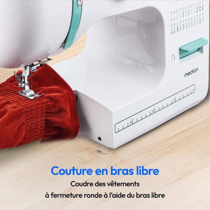 MEDION SM 60 Naaimachine - 24 Steken - 700 t/min - Turquoise-4