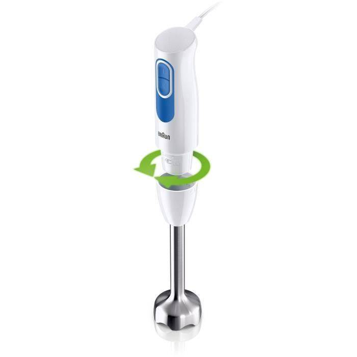 BRAUN Handmixer - MQ20.001 M - 600W - 2 Snelheden - EasyTwist-2