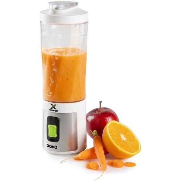 DOMO Draadloze Blender - DO752BL - 120W - 600 ml - Wit