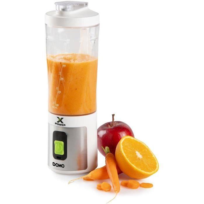 DOMO Draadloze Blender - DO752BL - 120W - 600 ml - Wit-0