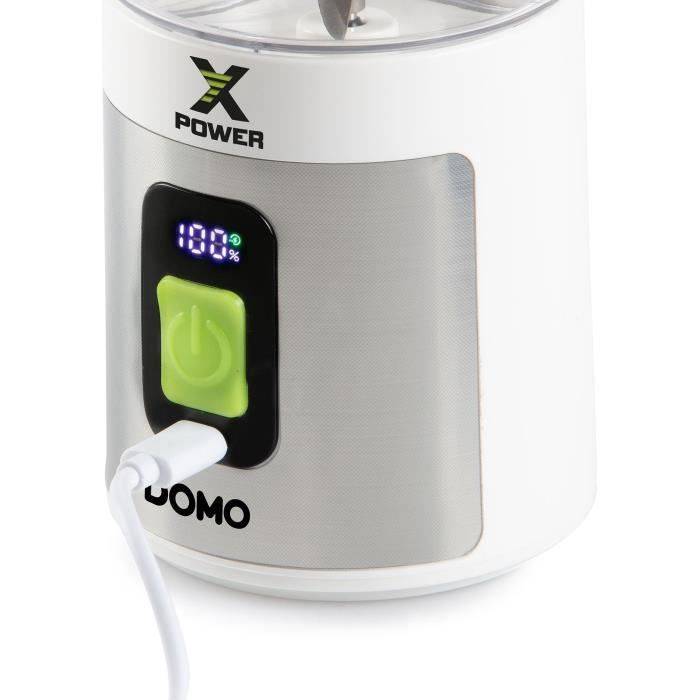 DOMO Draadloze Blender - DO752BL - 120W - 600 ml - Wit-1