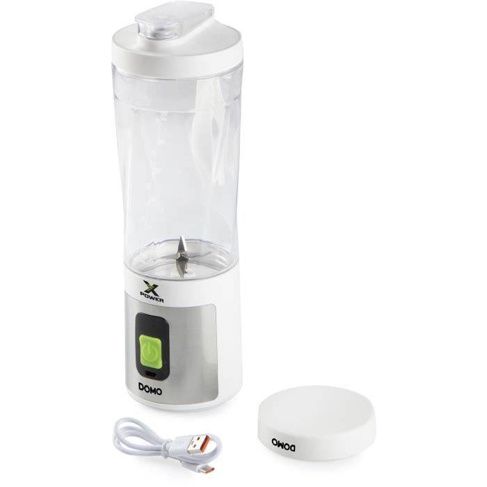 DOMO Draadloze Blender - DO752BL - 120W - 600 ml - Wit-2