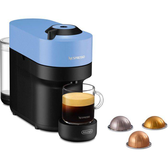 Nespresso Koffiecapsules - DeLonghi Vertuo Pop ENV90.A - Blauw - 7 Capsules Inclusief-0