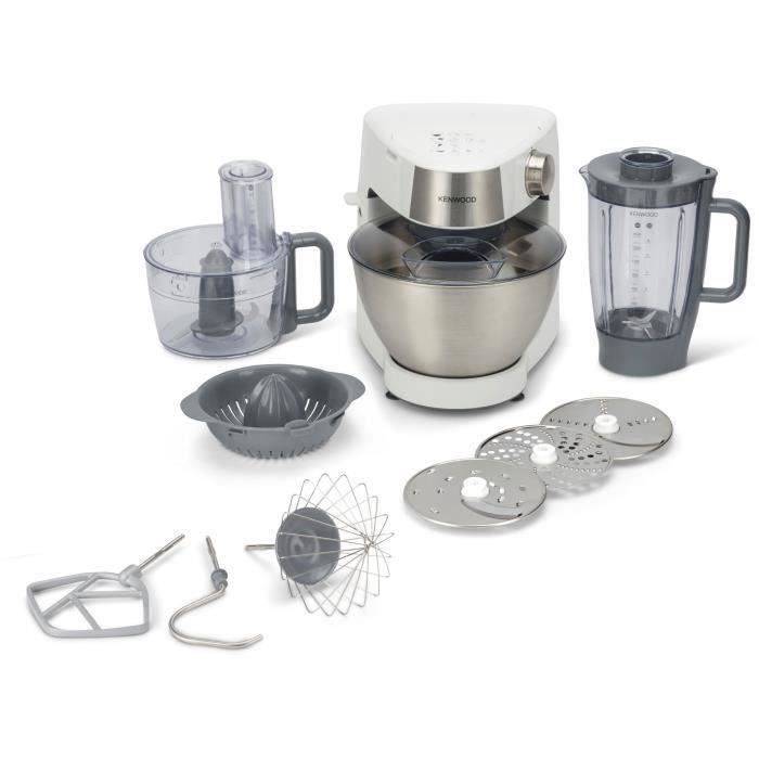 KENWOOD Prospero KHC291A.H0WH Multifunctionele Stand Mixer - 1000W - 4,3 L RVS Kom-0