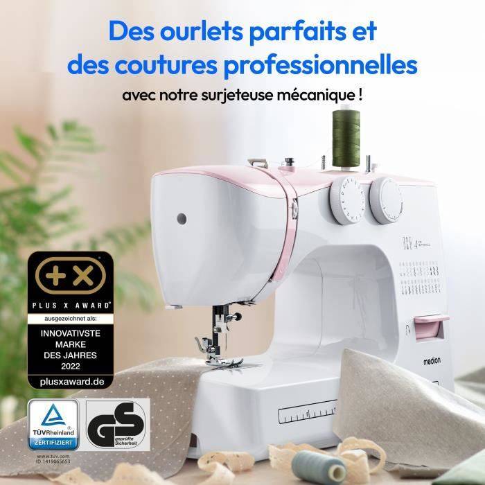MEDION SM 60 Naaimachine - 24 Steken - 700 t/min - LED - Roze-2